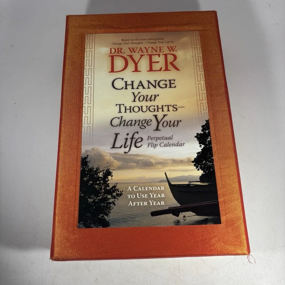 Change Your Thoughts Change Your Life Perpetual Flip Calendar Dr. Wayne Dyer